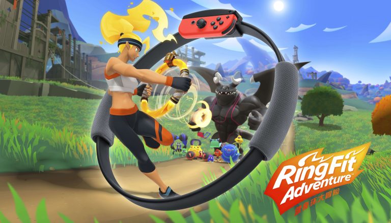 健身环大冒险游戏画面 - Nintendo Switch Ring Fit
